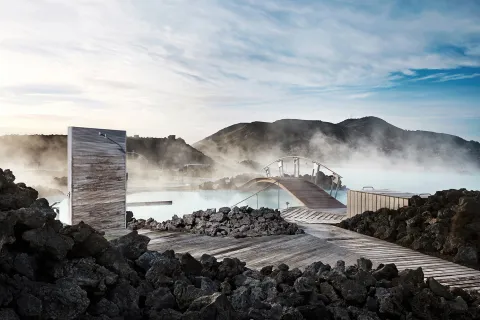 blå lagunen, island, faciliteter