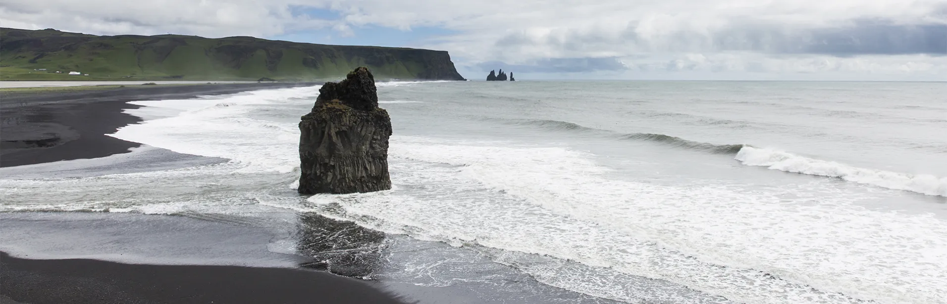 black, beach, reynisfjara, beach, iceland, south coast