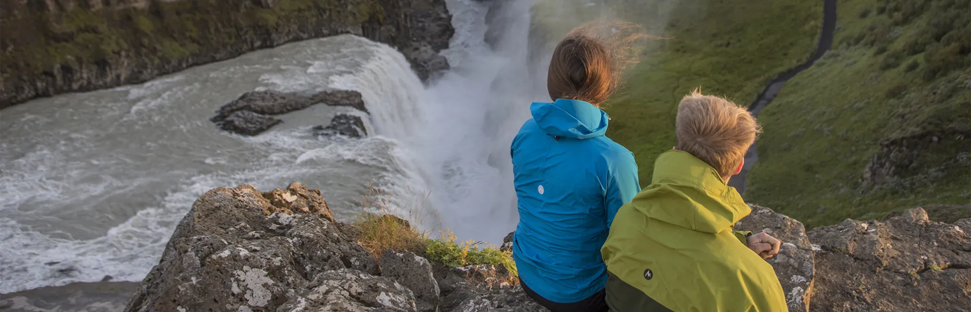 gullfoss, gyllene cirkeln, island