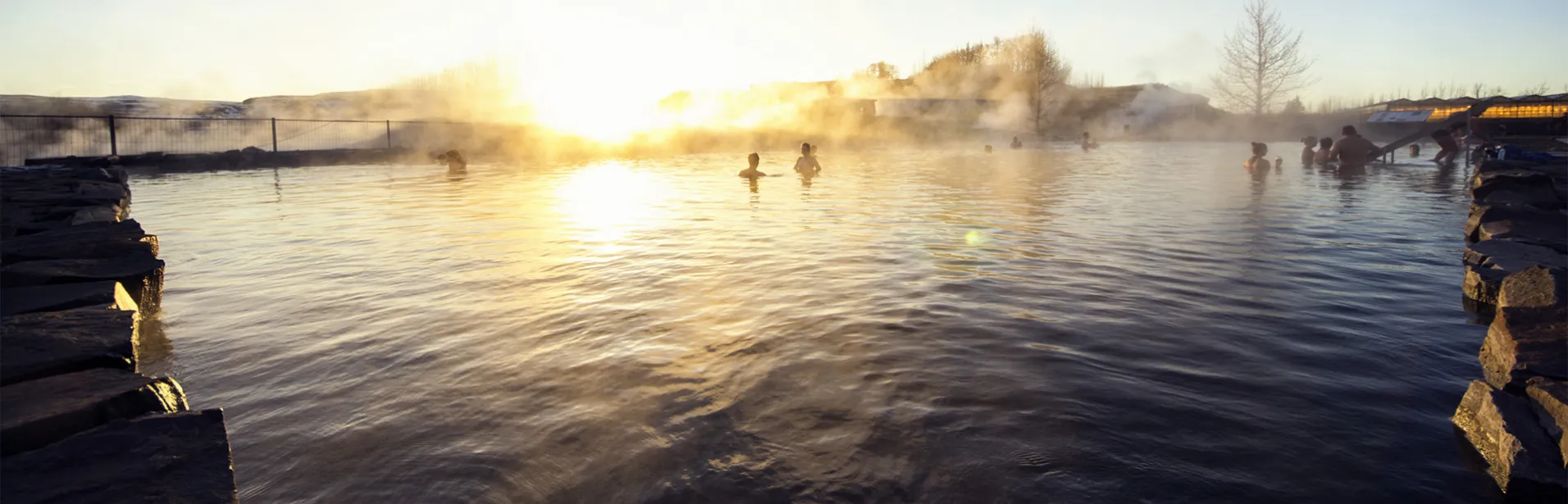 secret lagoon, sydkusten, island