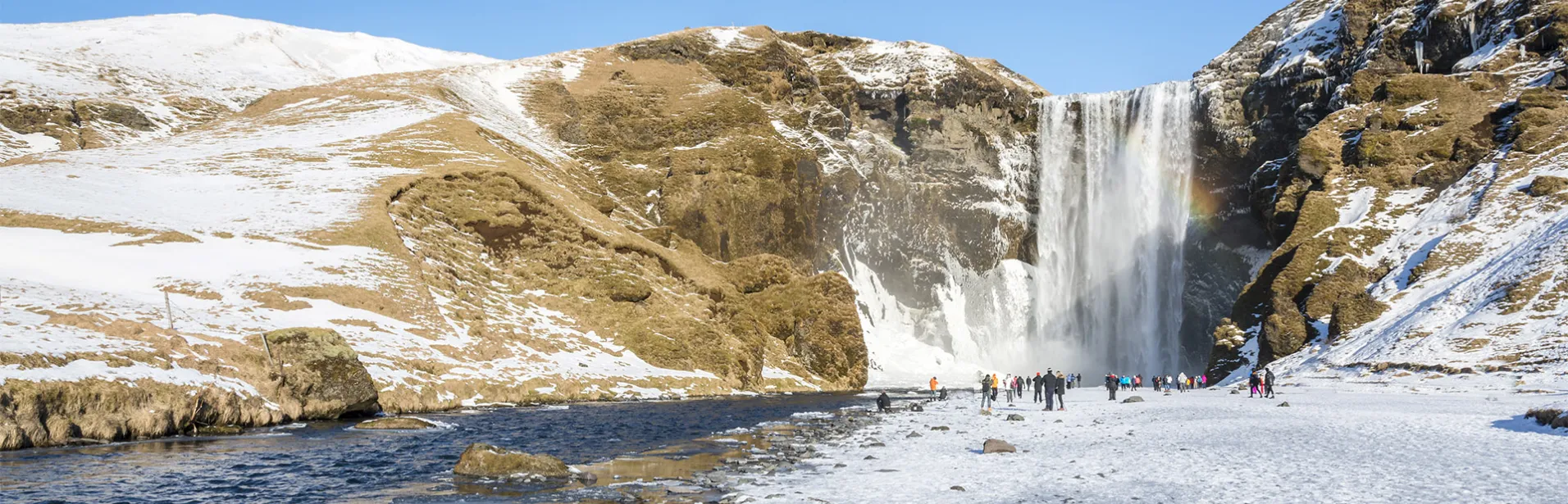 skogafoss, south coast, iceland