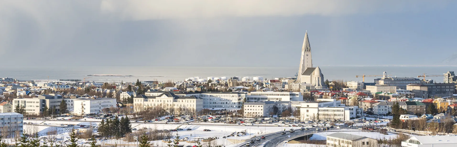 reykjavik, winter, iceland