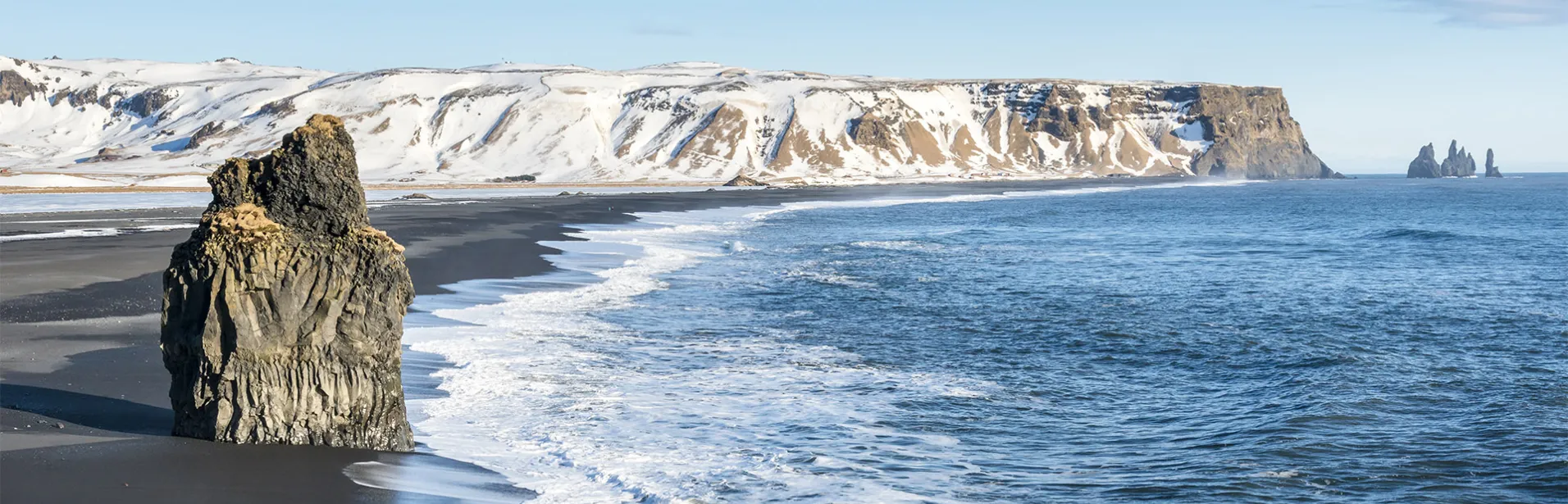 reynisfjara, black beach, south coast, iceland