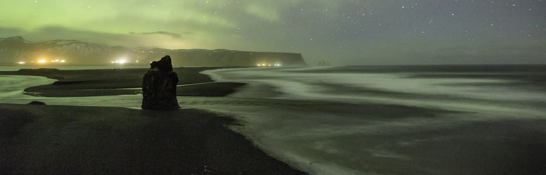 Self drive tour south Iceland: black beach Reynisfjara, south Iceland.