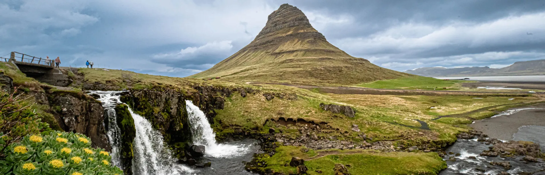 Mount Kirkjufell photographed by Lisbeth Johansson.