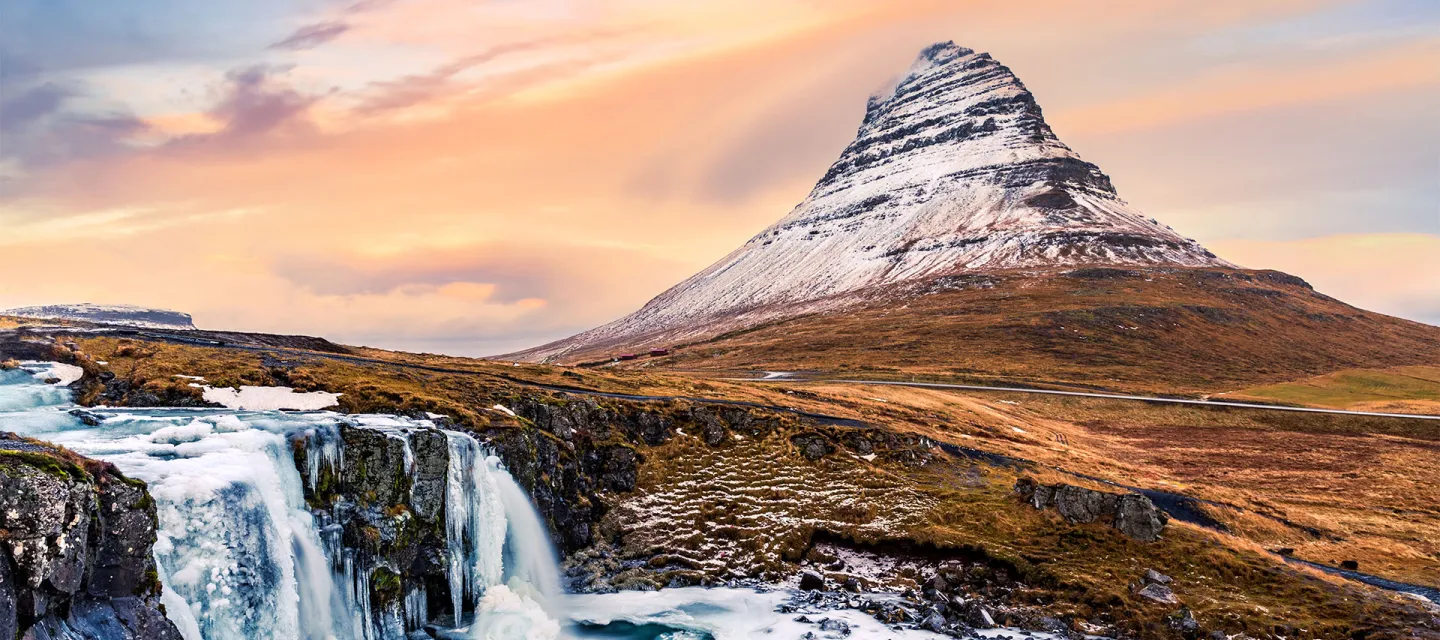 Kirkjufell in west Iceland.